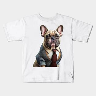 Yuppie French Bulldog Kids T-Shirt